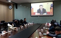 亚洲胜游集团党委组织寓目“庆祝刷新开放四十周年”大会盛况